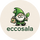 Logo de Eccosala con un gnomo ecológico representando una tienda de productos sostenibles